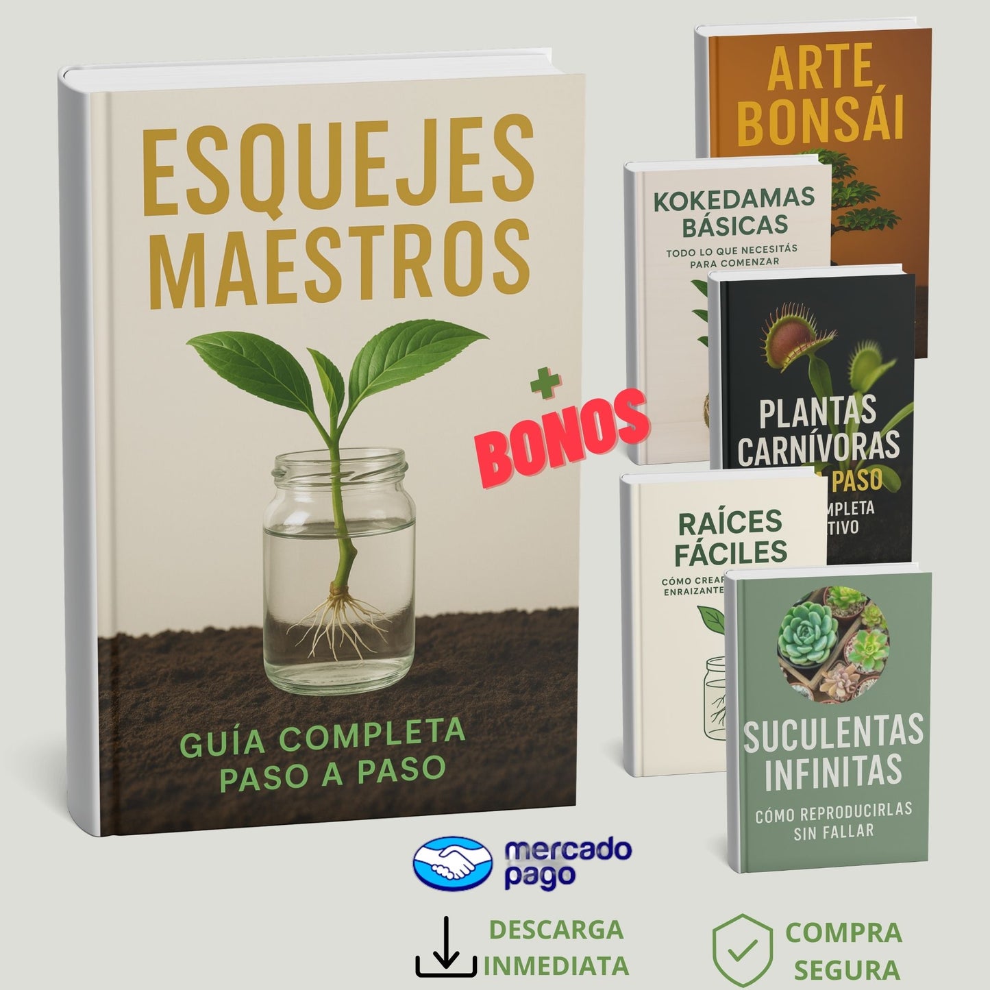 LIBRO DIGITAL ESQUEJES MAESTROS + 🎁BONOS🎁